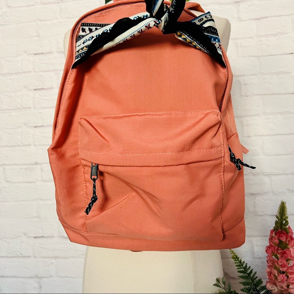 Orange Boho Backpack - image 2